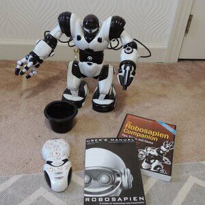 Robosapien by WowWee Never Used w/Remote, Manual, Cup, and Companion book